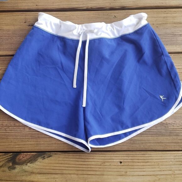 Danskin womens blue athletic shorts size M - Picture 1 of 8